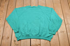Vintage 1980s Workout Rabbit Raglan Crewneck Sweatshirt