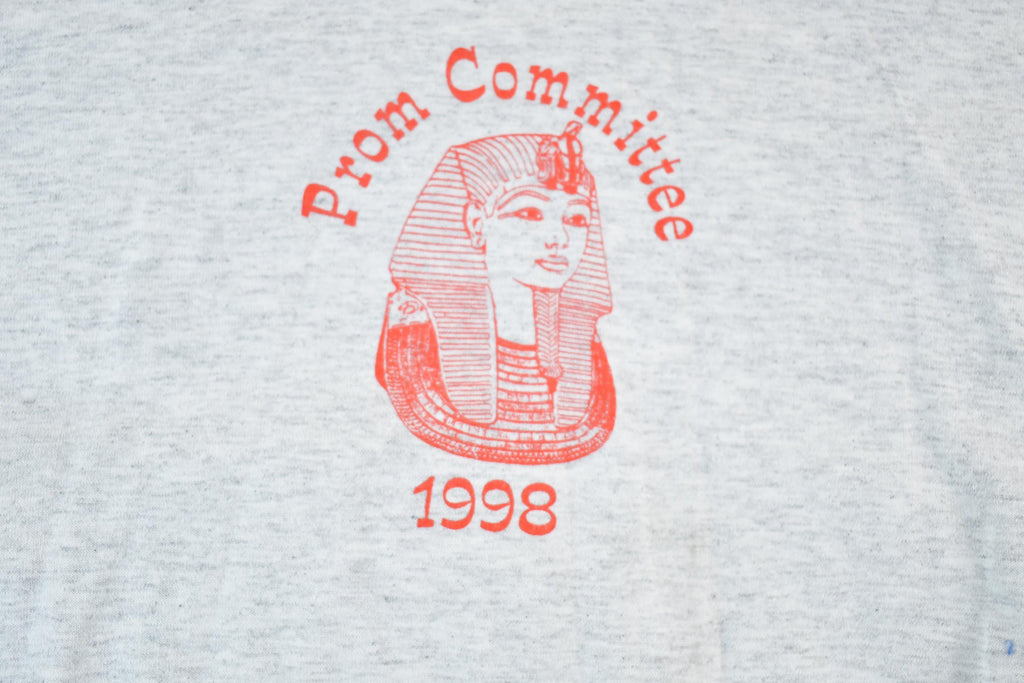 Vintage 1998 Prom Committee Souvenir King Tut T-Shirt Mens L