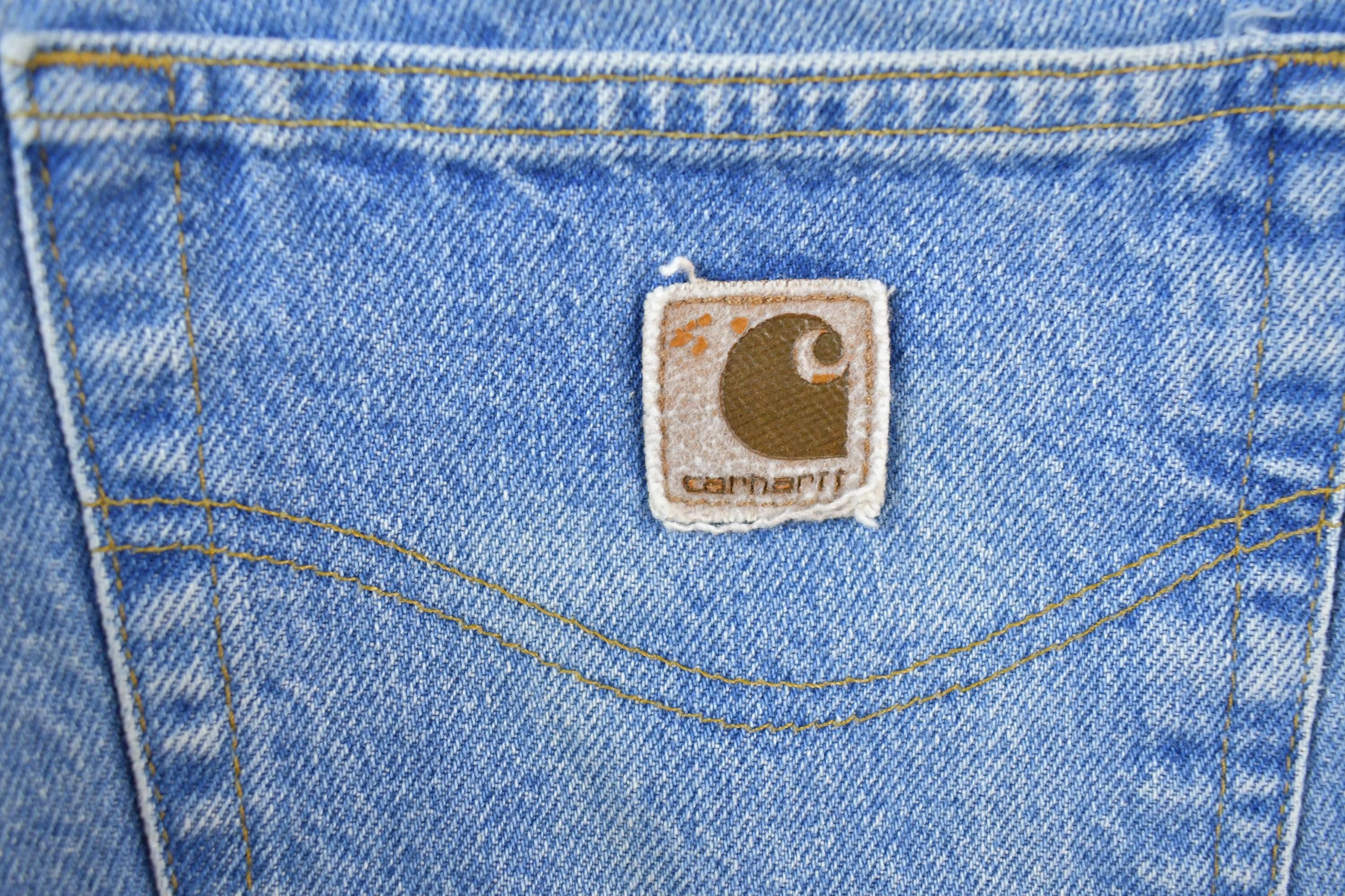 Vintage 1990s Carhartt Denim Jeans Size 36 x 30