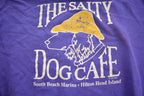 Vintage 1989 Salty Dog Cafe Hilton Head Island Souvenir Travel Crewneck Sweatshirt Made In USA