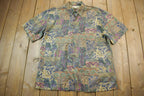 Vintage 1990s Tori Richard Funky Graphic T-Shirt