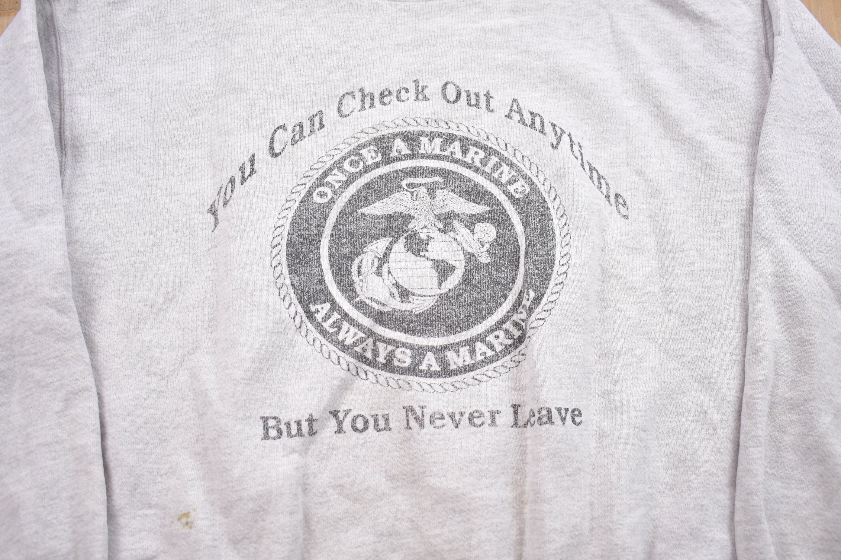 Vintage 1990s Lee Heavyweight Marine Crewneck Sweatshirt