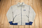 Vintage 1970s Patagonia Raglan Sleeve Full Zip Fleece Sweater