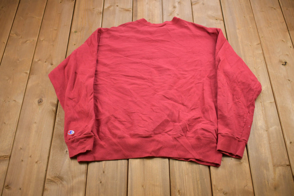 Vintage 1990s Champion Made In USA Embroidered Sweatshirt