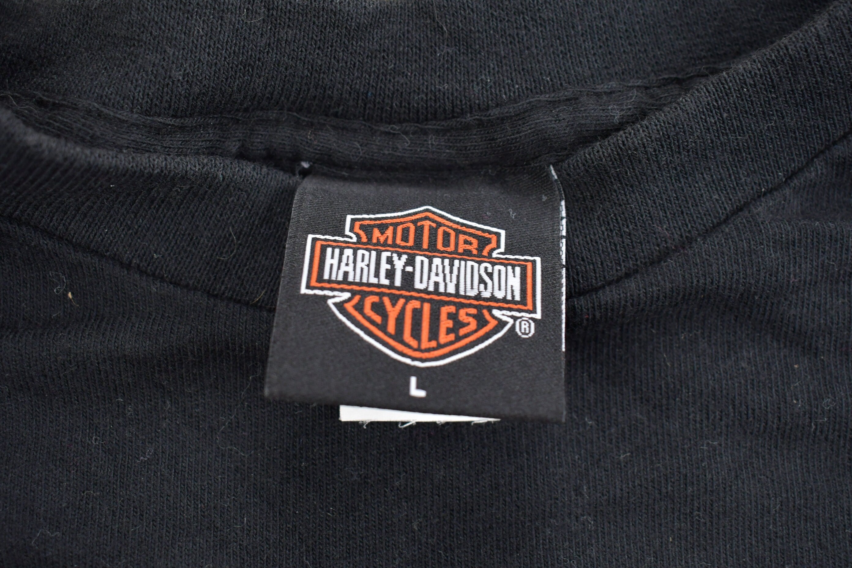 Vintage 2003 Harley Davidson Motorcycles Medina Ohio Long Sleeve T-Shirt