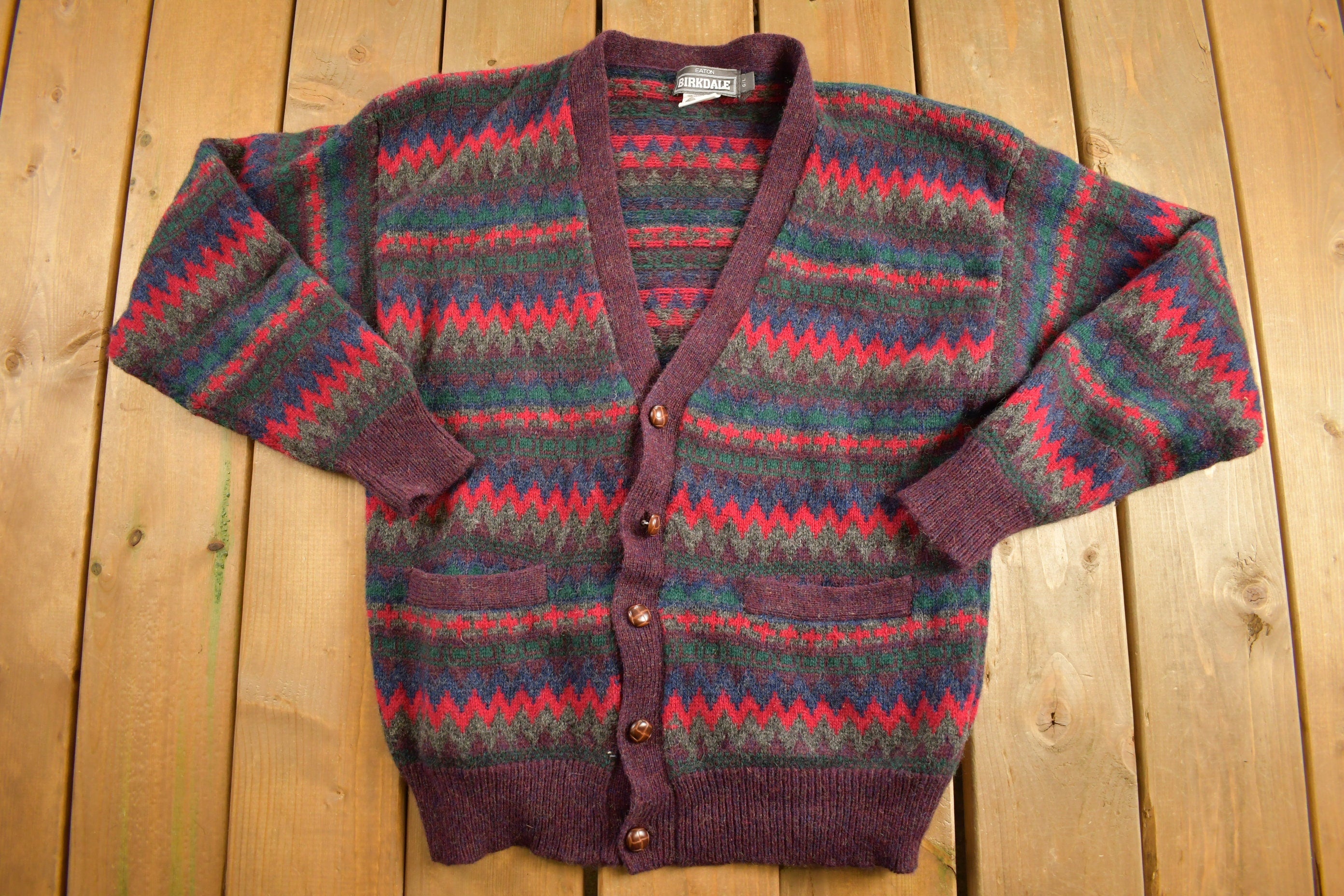 Vintage 1990s Birkdale Cardigan Sweater