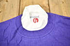 Vintage 1990s Cute Winter Theme Double Neck Crewneck