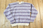 Vintage 1990s Northern Isles 100% Wool Knit Sweater Womens M