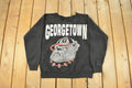 Vintage 1990s University of Georgia Bulldogs Distressed Crewneck Sweatshirt Men's Large