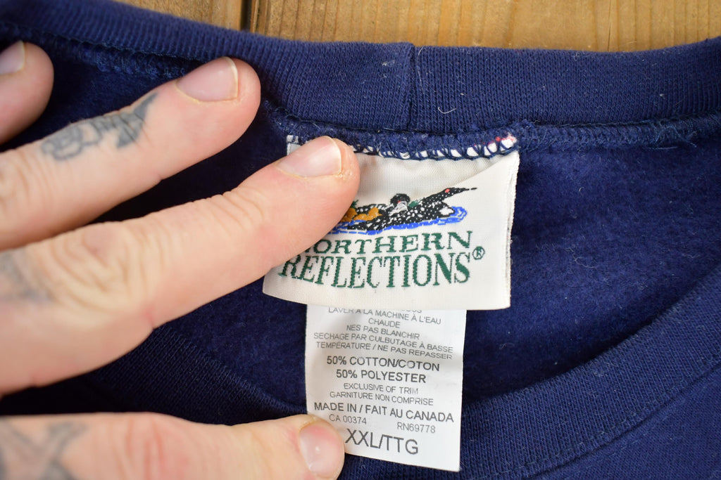 Vintage 1990s Northern Reflections Farm Theme Horse Crewneck