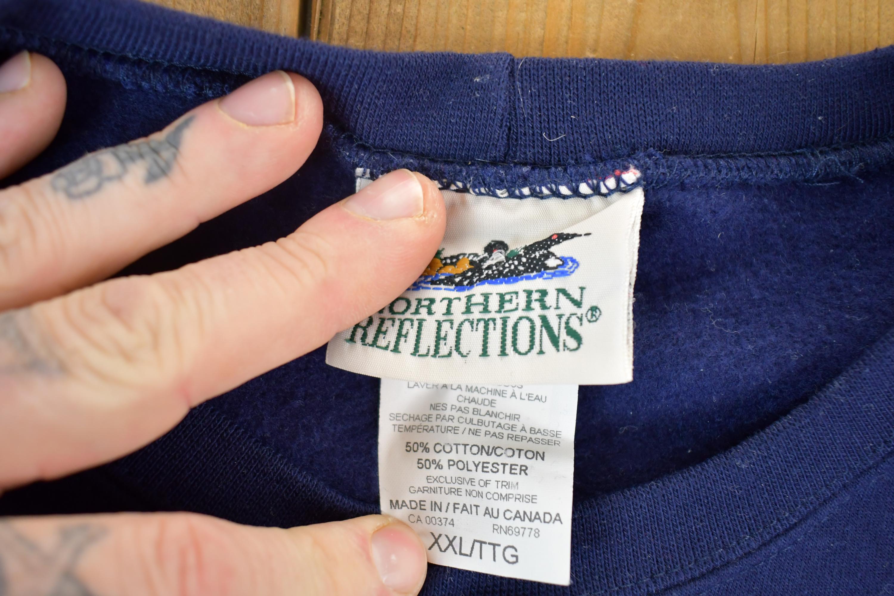 Vintage 1990s Northern Reflections Farm Theme Horse Crewneck