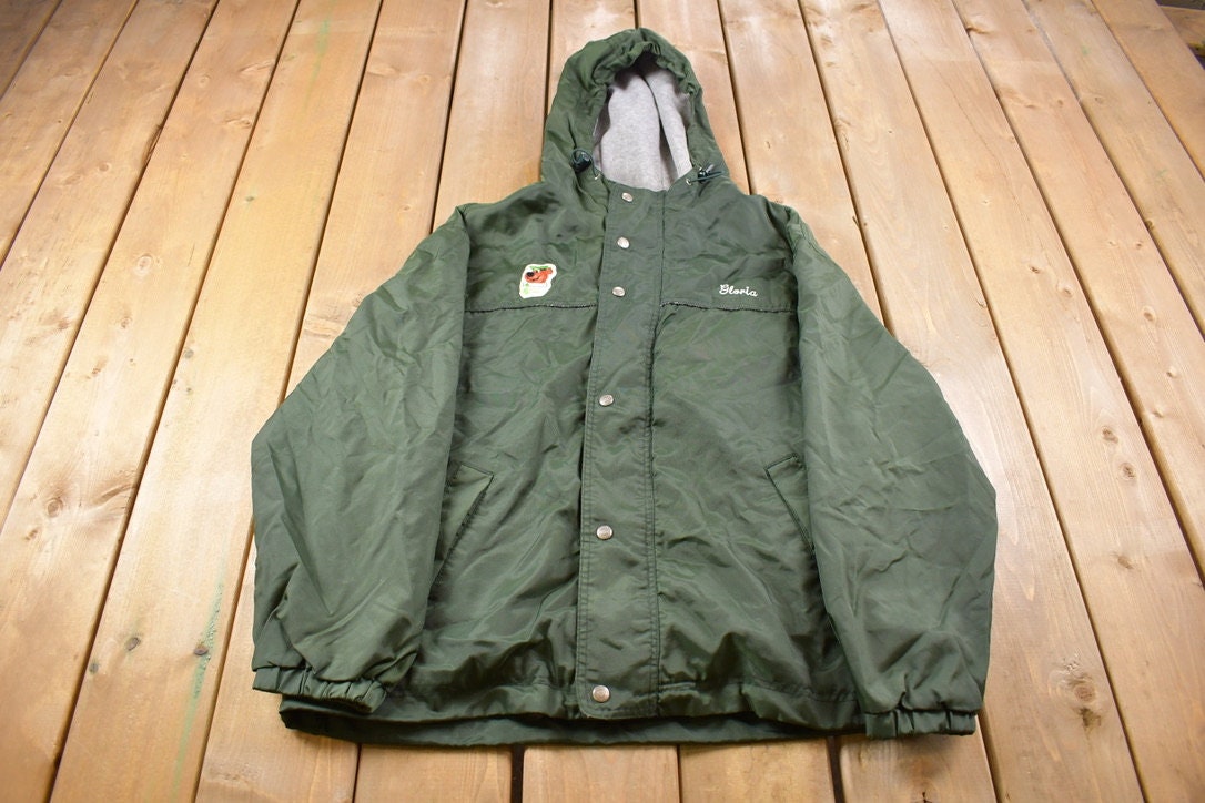 Vintage 2000s Basic Edition Yogi Bear Patchwork Jacket