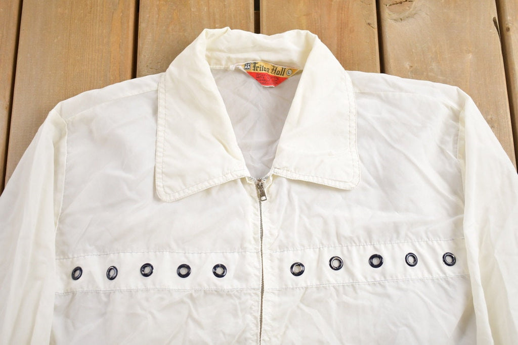 Vintage 1980s Triton Hall Windbreaker Jacket