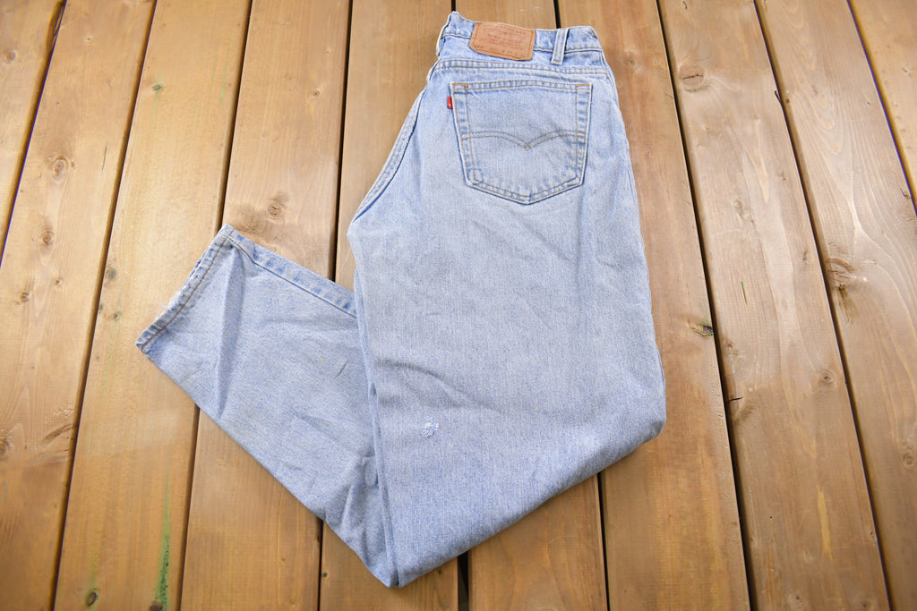 Vintage 1990s Levi's 560 Red Tab Jeans Size 32 x 31