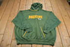 Vintage Y2K Green Bay Packers Embroidered Hoodie