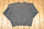 Vintage 1990s Nike Embroidered Mini Swoosh Sweatshirt Men's L