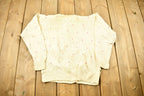 Vintage 1990s Floral Embroidered Cardigan Sweater