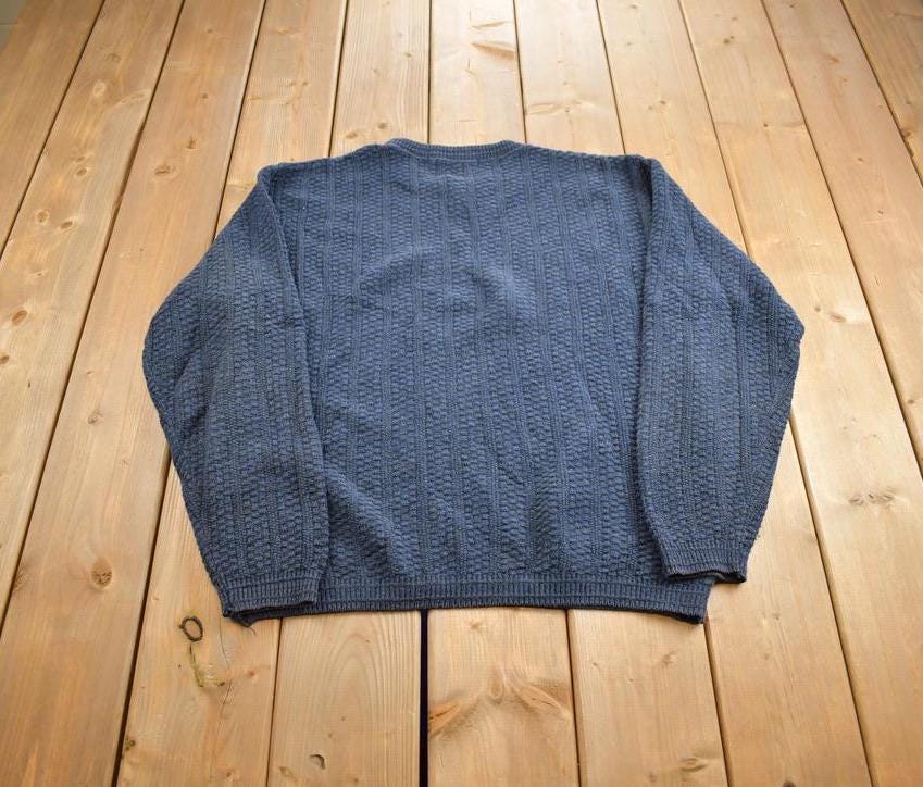 Vintage 1990s Consensus Sportswear Knit Crewneck Sweater