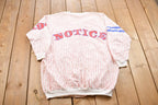 Vintage 1990s Esleep Pinstripe Button Up Pyjama Shirt