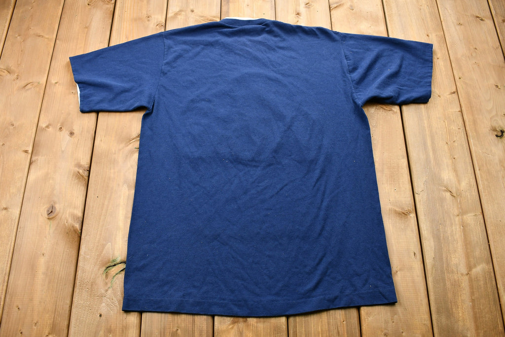 Vintage 1990s Floral Graphic Double Layered T-Shirt