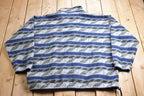 Vintage 1990s Fieldmaster Abstract Fleece Zip Up Sweater
