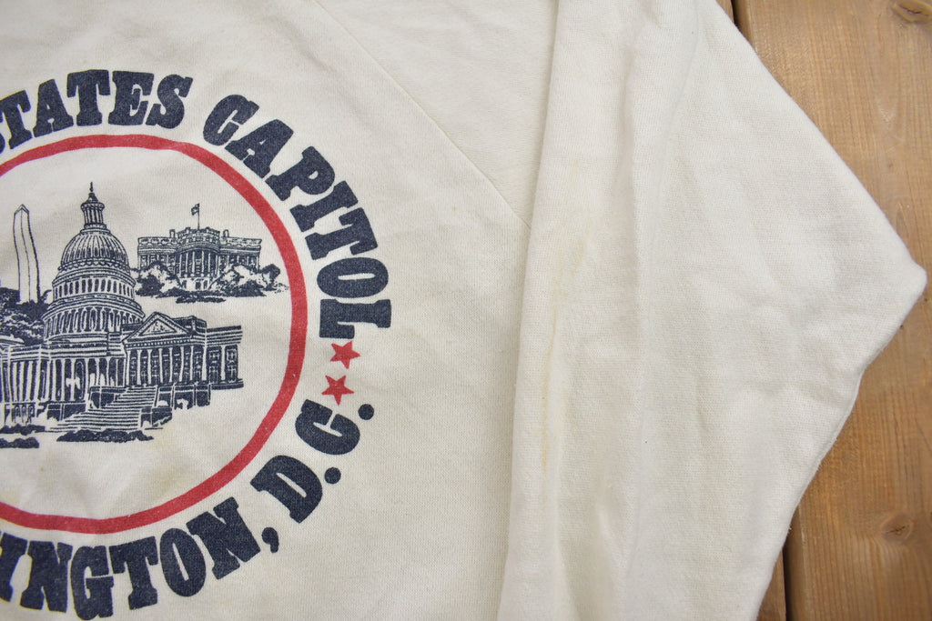 Vintage 1980s Washington D.C Crewneck Sweatshirt