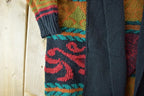 Vintage 1990s Courtney Rhodes Knit Open Long Sweater