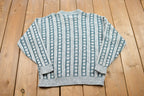 Vintage 1990s Atlantic Traders Knitted Crewneck Sweater