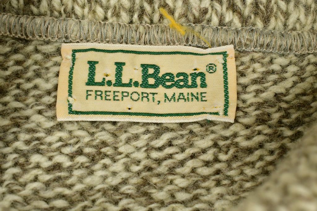 Vintage 1980's LL Bean Knitted Sweater