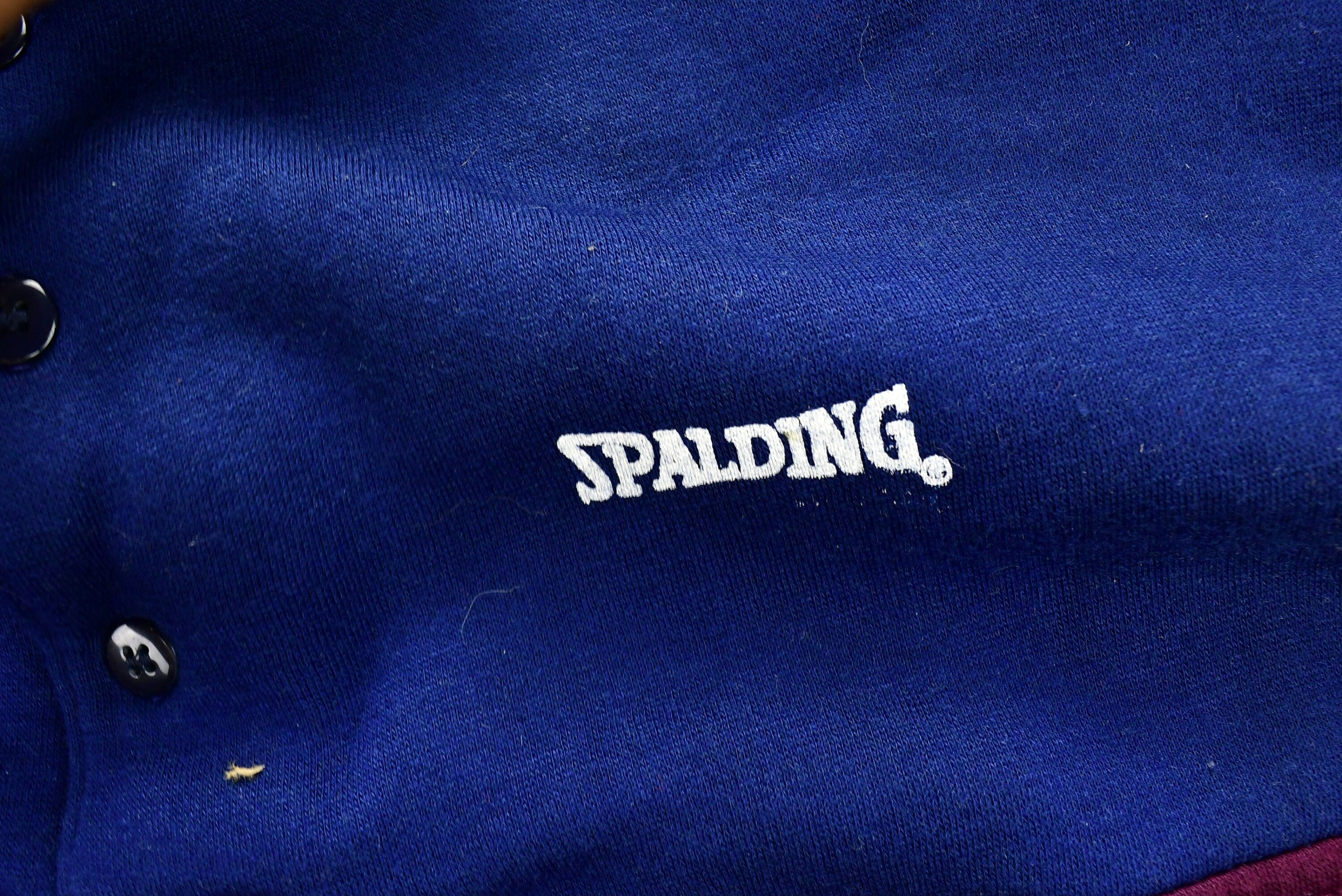 Vintage 1990's Spalding Sportswear Striped Sweatshirt