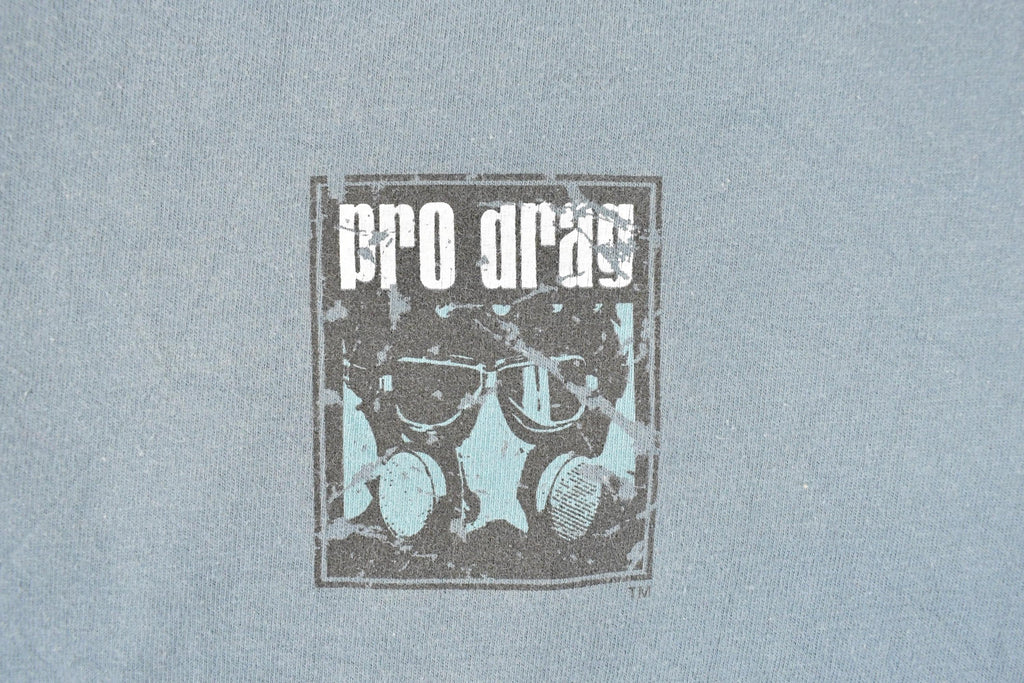 Vintage 1990s Pro Drag Disturb The Peace Souvenir Racing T-Shirt Men's L