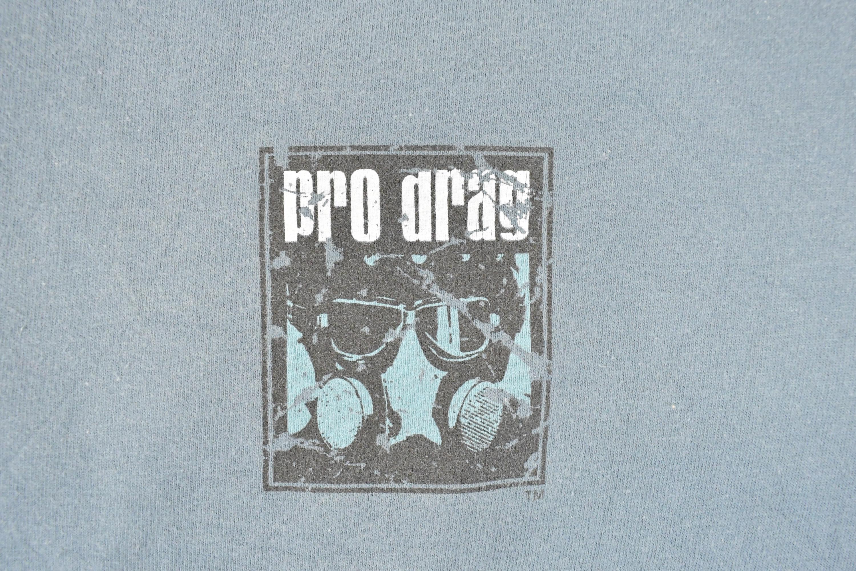 Vintage 1990s Pro Drag Disturb The Peace Souvenir Racing T-Shirt Men's L