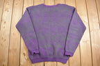 Vintage 1990s Criterion Geometric Knit Crewneck Sweater