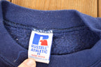 Vintage 1990s Virginia Russell Athletics Big Text Logo Crewneck Sweatshirt Men's M