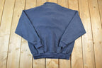 Vintage 1990s Ash City Quarter Button Crewneck Sweatshirt