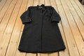 Vintage 1980s Donnybrook Wool Trench Button Up Over Coat Women's L /