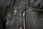 Vintage 1990s Jarvis Bond Leather Biker Jacket Men's Large