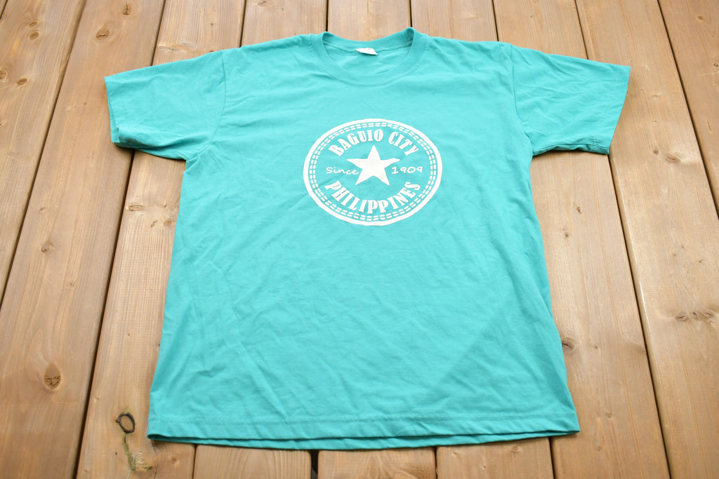 Vintage 1990s Baguio City Philippines Graphic T-Shirt