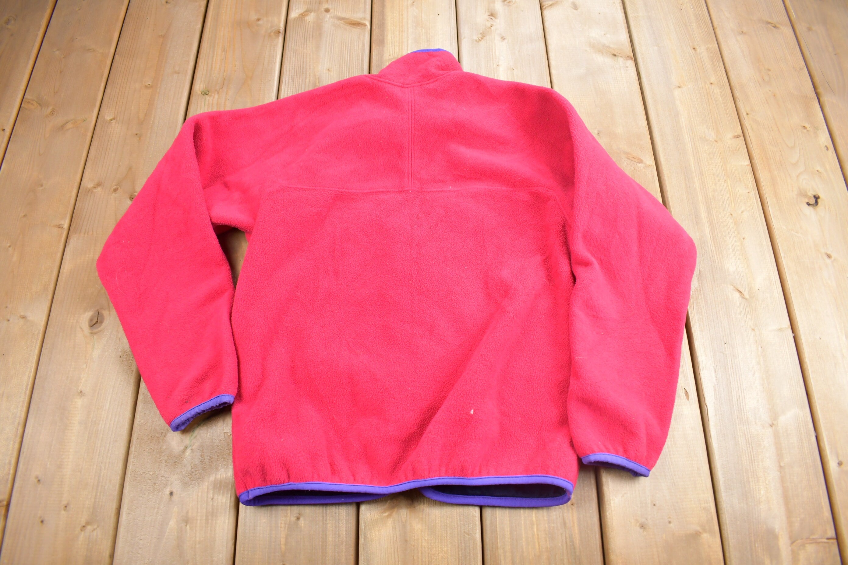 Vintage 1990s Patagonia Fleece Zip Up Sweater
