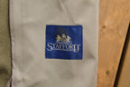 Vintage 1980s STafford Full Length Trench Coat
