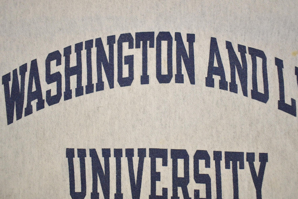 Vintage Y2K Washington And Lee Champion Reverse Weave Sweatshirt Men's L / 2000s Heavyweight Sweater / 2000s Cross Grain