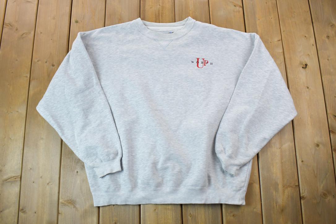 Vintage 1990s Gear For Sports Up North Crewneck Sweatshirt