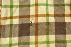 Vintage 1980s Woolrich Button Up Plaid Flannel Shirt Men's XL
