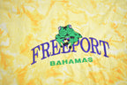 Vintage 1990s Freeport Bahamas Embroidered Souvenir T Shirt
