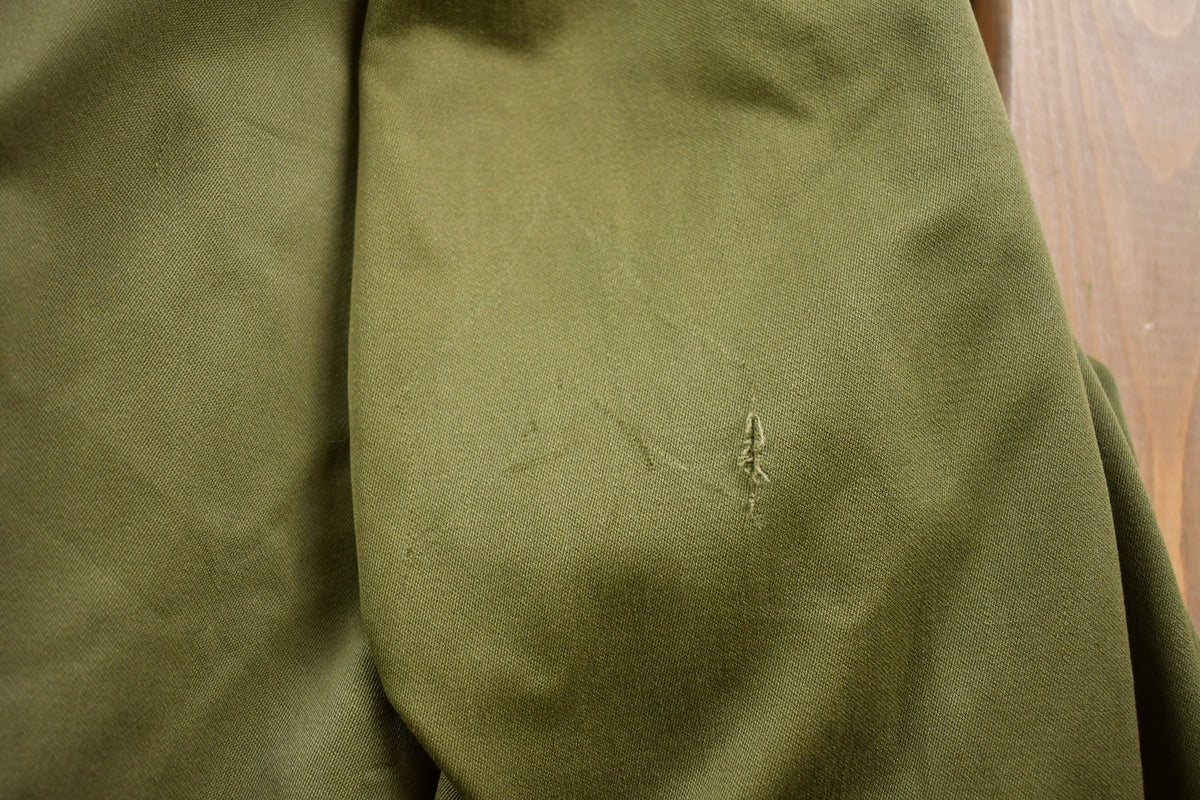 Vintage 1953 OG 107 Military Overcoat Army Trench Coat