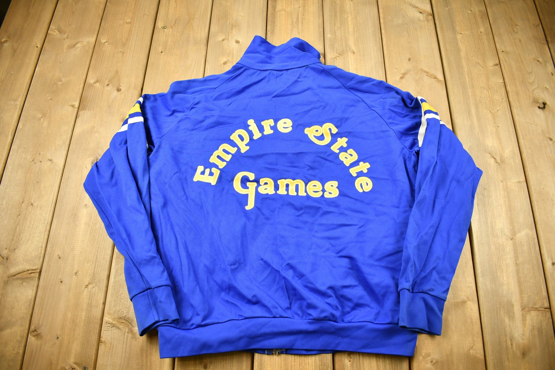 Vintage 1985 Buffalo Empire State Games Full Zip Sweatshirt