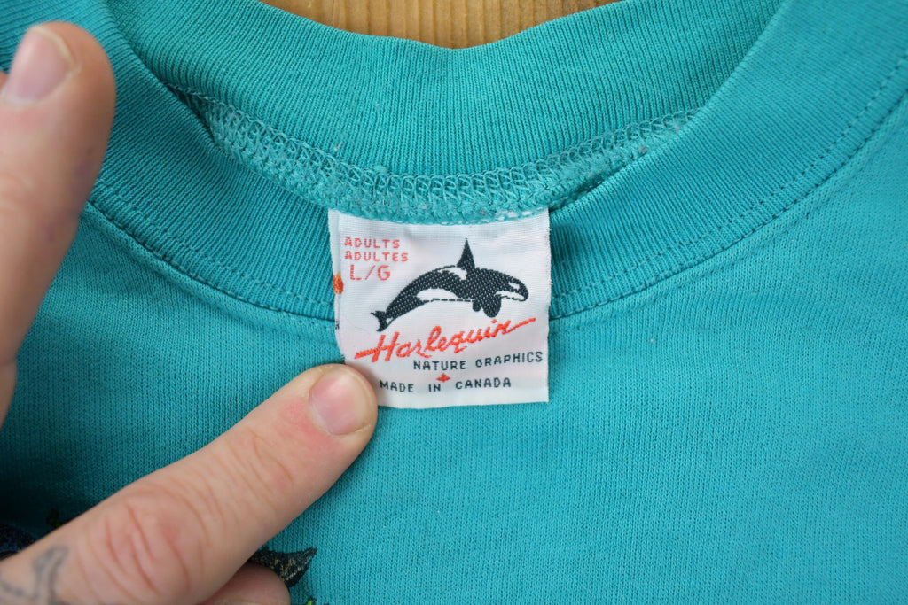 Vintage 1990s Gateway To Meadow Lake Bear Crewneck