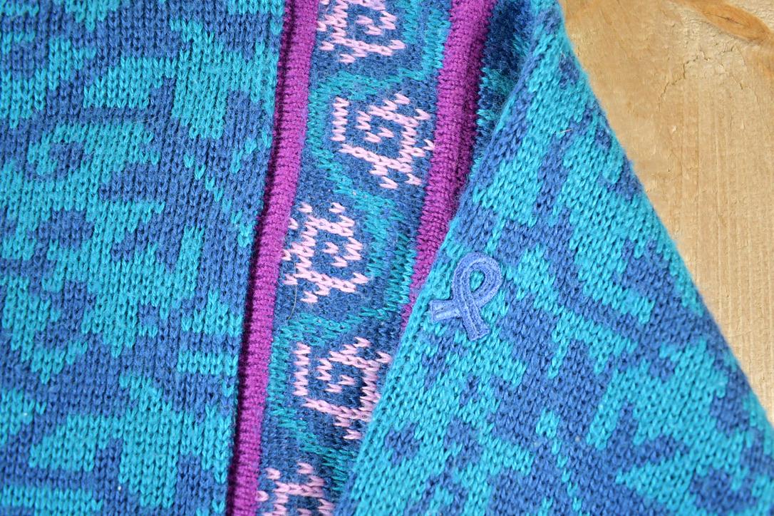 Vintage 1990s Demetree Wool Blend Knit Sweater / Vintage 90s Crewneck / Outdoorsman / Vintage Knit / Winter Sweatshirt