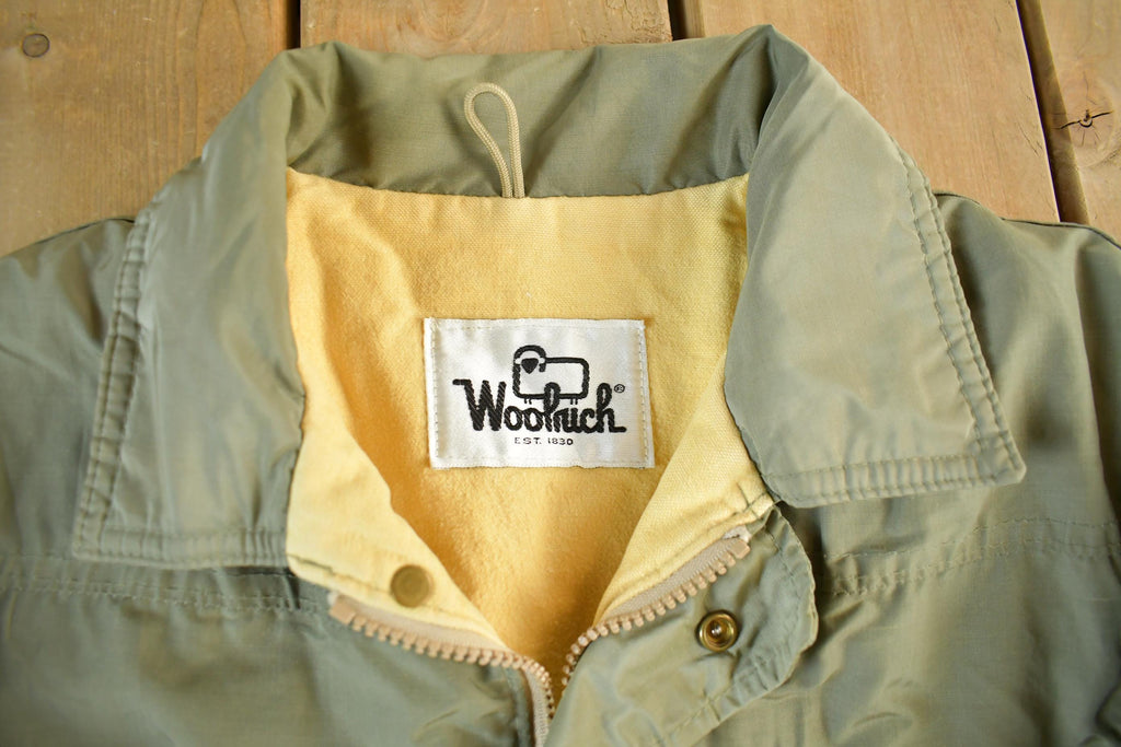 Vintage 1980s Woolrich Jacket Men's Medium/ Outdoors Hunting Jacket / 80s Woolrich / 2 Pocket Parka