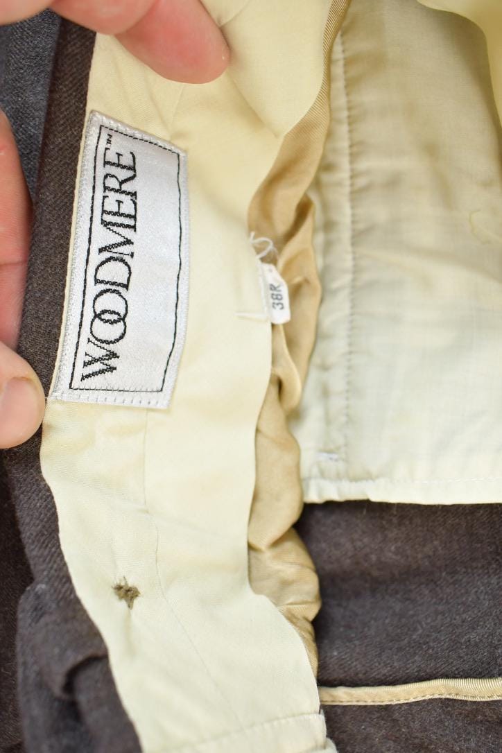 Vintage 1980's Woodmere Wool Trousers Size